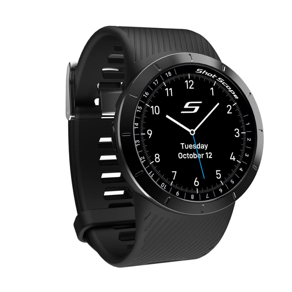Shot Scope X5 Golf Gps Watch   Premium Gps Watch With Automatic Performance Tracking | Distances, Hazards, Doglegs & Layups (Pre