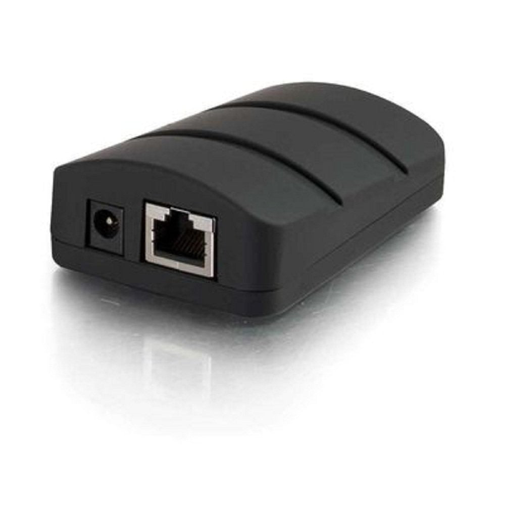 C2G Usb Extender, Dongle, Usb 2.0 Over Cat5, Wall Plate Transmitter To Dongle Receiver Kit, Black, Cables To Go 53878
