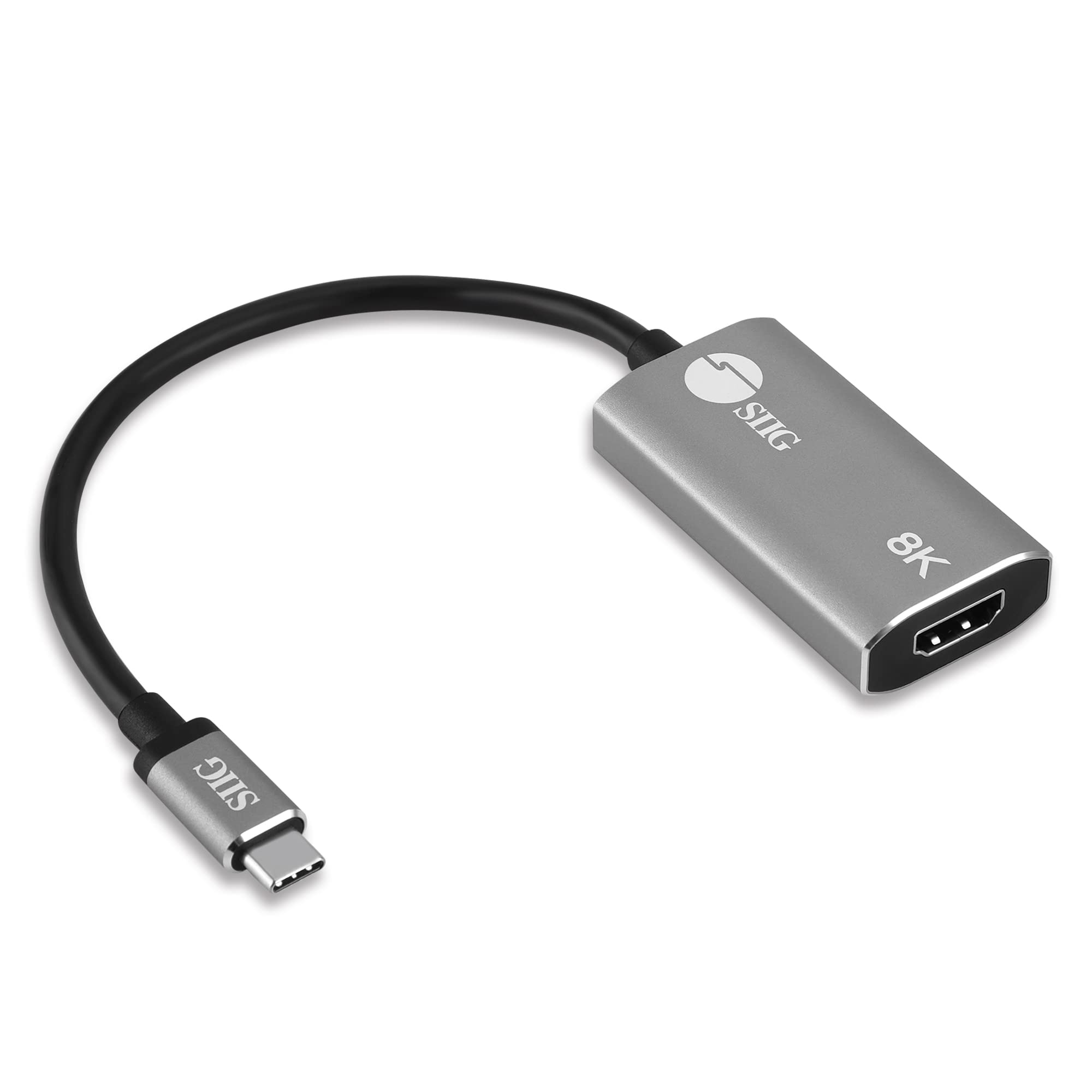 Siig Usb-C To Hdmi Adapter - 8K  8K@60Hz, For Mac (Cb-Tc0L11-S1)