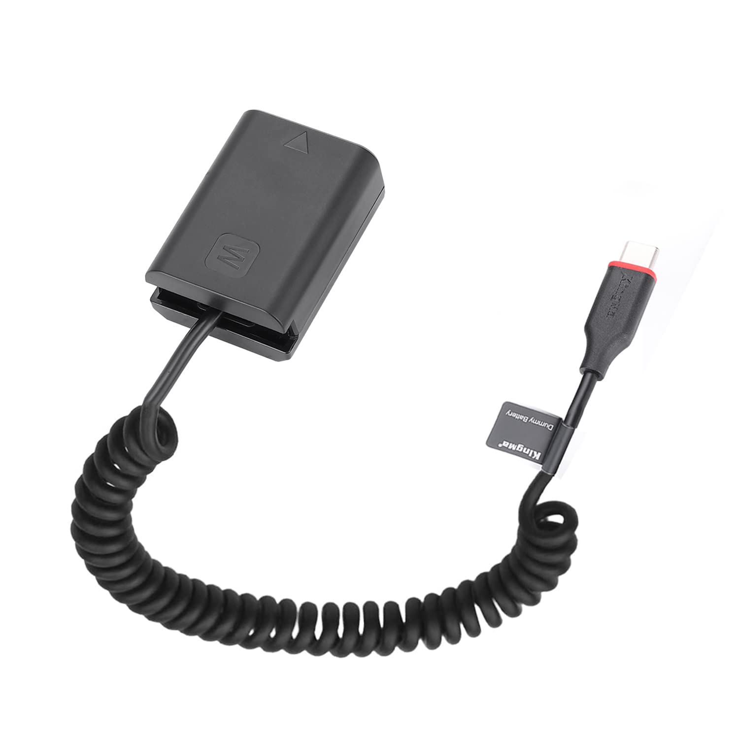 King Ma Np Fw50 Dummy Battery Decoded Np Fw50 Battery Replacement With Type C Pd/Qc Spring Power Adapter Cable For Sony A7/ A7M2