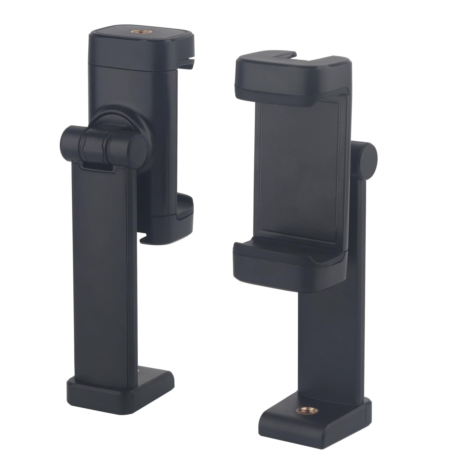 2Pcs Pack-Phone Tripod Mount With 1/4'' Screw Thread, 360 Rotate 180 Tilt Phone Holder Adapter For Iphone, Tripod, Selfie Stick,