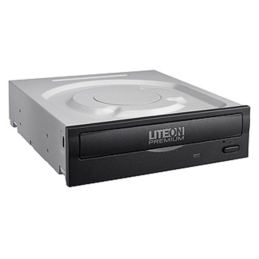 Lite On Black Premium 16X Sata Internal Cd/Dvd/Rw Dvd Dl Dual Layer Optical Disc Drive Burner Recorder (Dh 16Afsh Premm2)