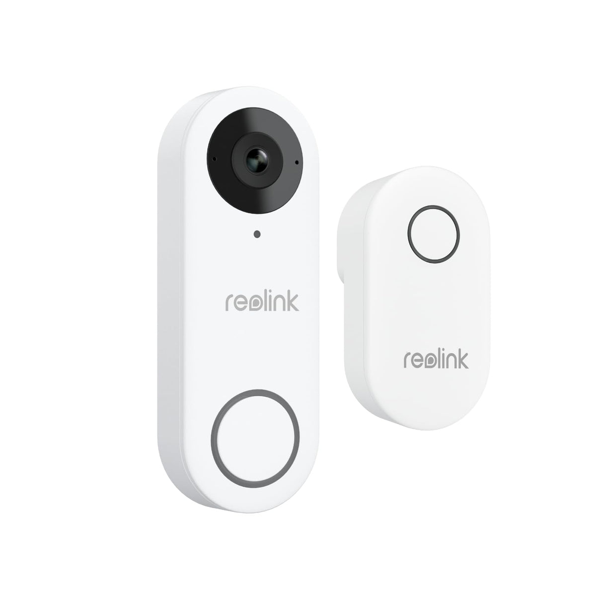 Reolink 2K Video Doorbell Wi-Fi Camera With Chime, 3:4 Head-To-Toe View, 180View, 5/2.4 Ghz Wi-Fi, 2-Way Talk, Person/Package De