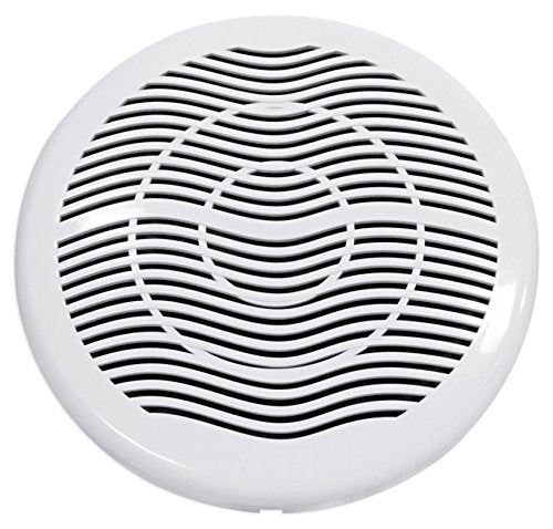 Rockville Ms10Lw 10'' 2400 Watt White Marine/Boat 10'' Free Air Subwoofer With Led