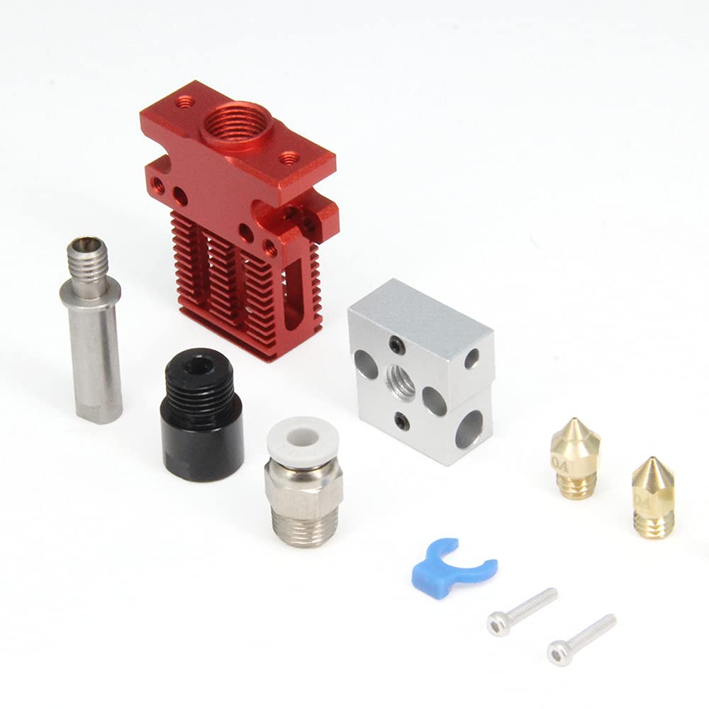 Befenybay Upgrade Extruder Hotend With 0.4Mm Nozzle For Creality Cr 6 Se/Ender 3/Cr 10 Series 3D Printer