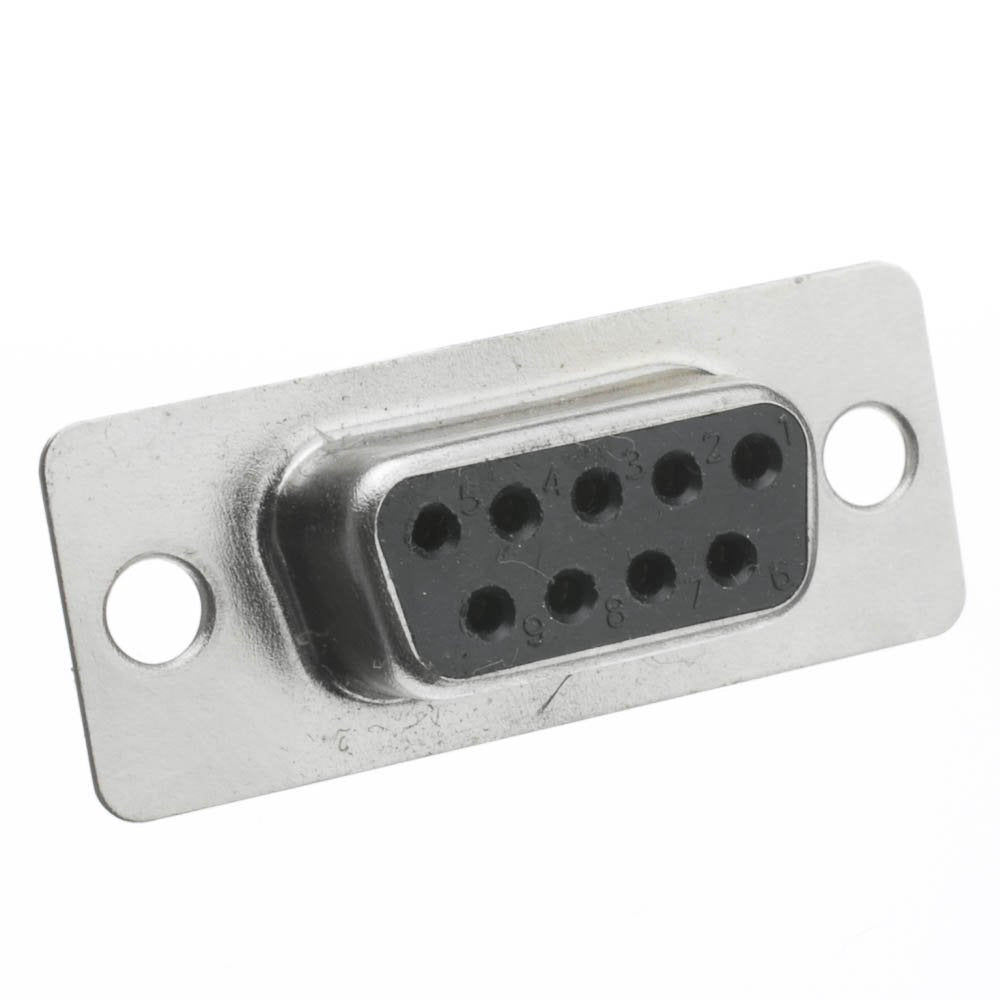CableWholesale DB9 Female Serial Crimp Housing