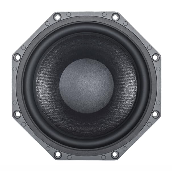 B&C Speakers 8BG51 8-inch LF Drivers Woofer Cone WP Waterproof Front Side 2-inch Ventilated Copper Voice Coil Gap 250 Wrms 500 W