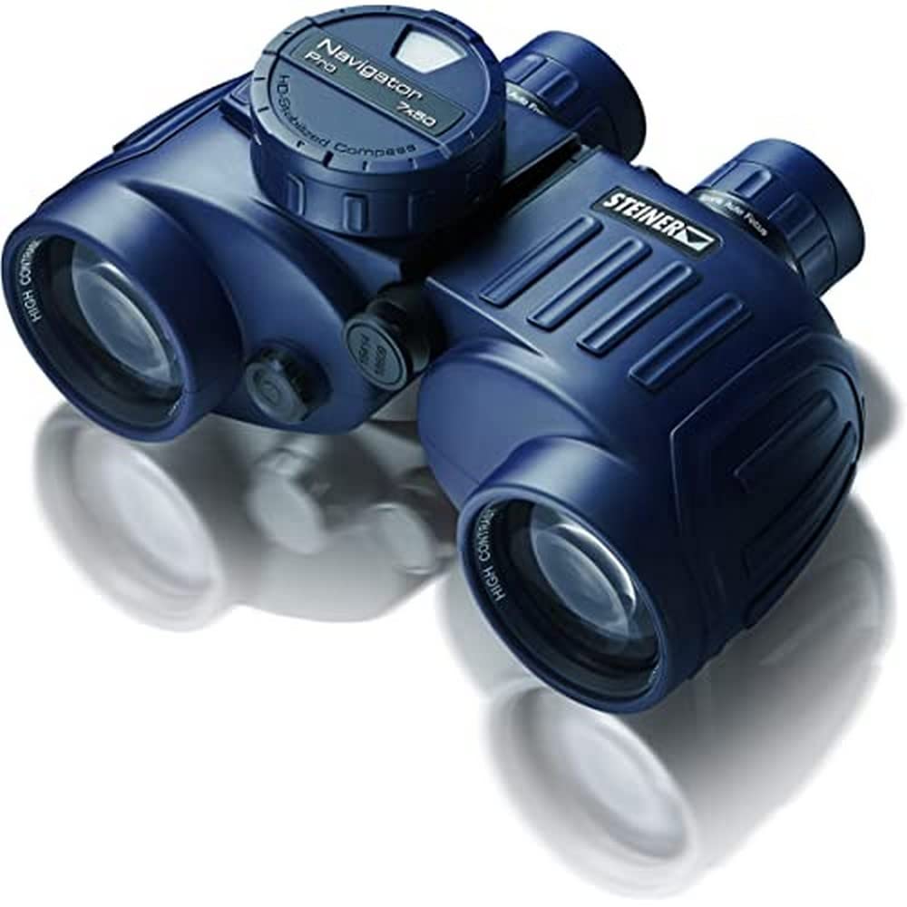 Steiner Navigator Pro 7X50 Binoculars With Compass, Black (7155)