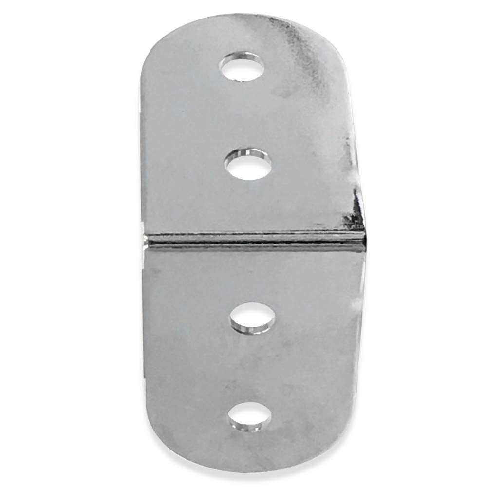 Seismic Audio - Sarhw20 - Set Of 8 Chrome 1.5 Inch Rack Case Clamp For Pa Dj Rack Road Ata Case 4 Hole Mount