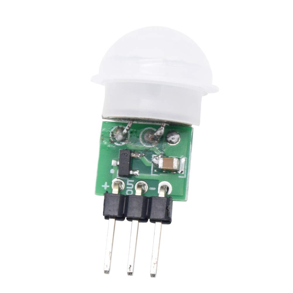 Hiletgo 3Pcs Am312 Mini Pyroelectric Pir Human Sensor Module Pir Infrared Ir Sensor Body Manual Motion Infrared Ir Detector