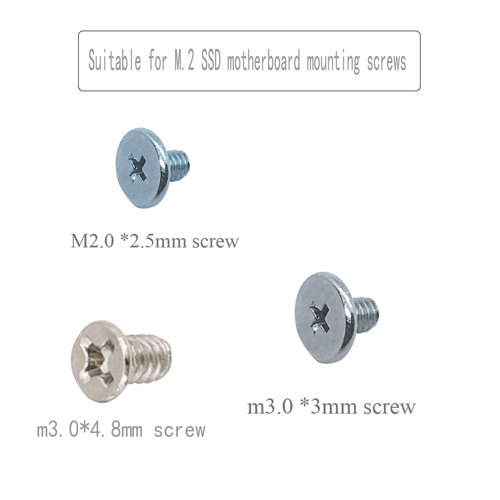 Pcie Nvme M.2 Mounting Screws Computer Screws Motherboard Standoffs Assortment Kit For Universal Motherboard, Hdd, Ssd, Hard Dri