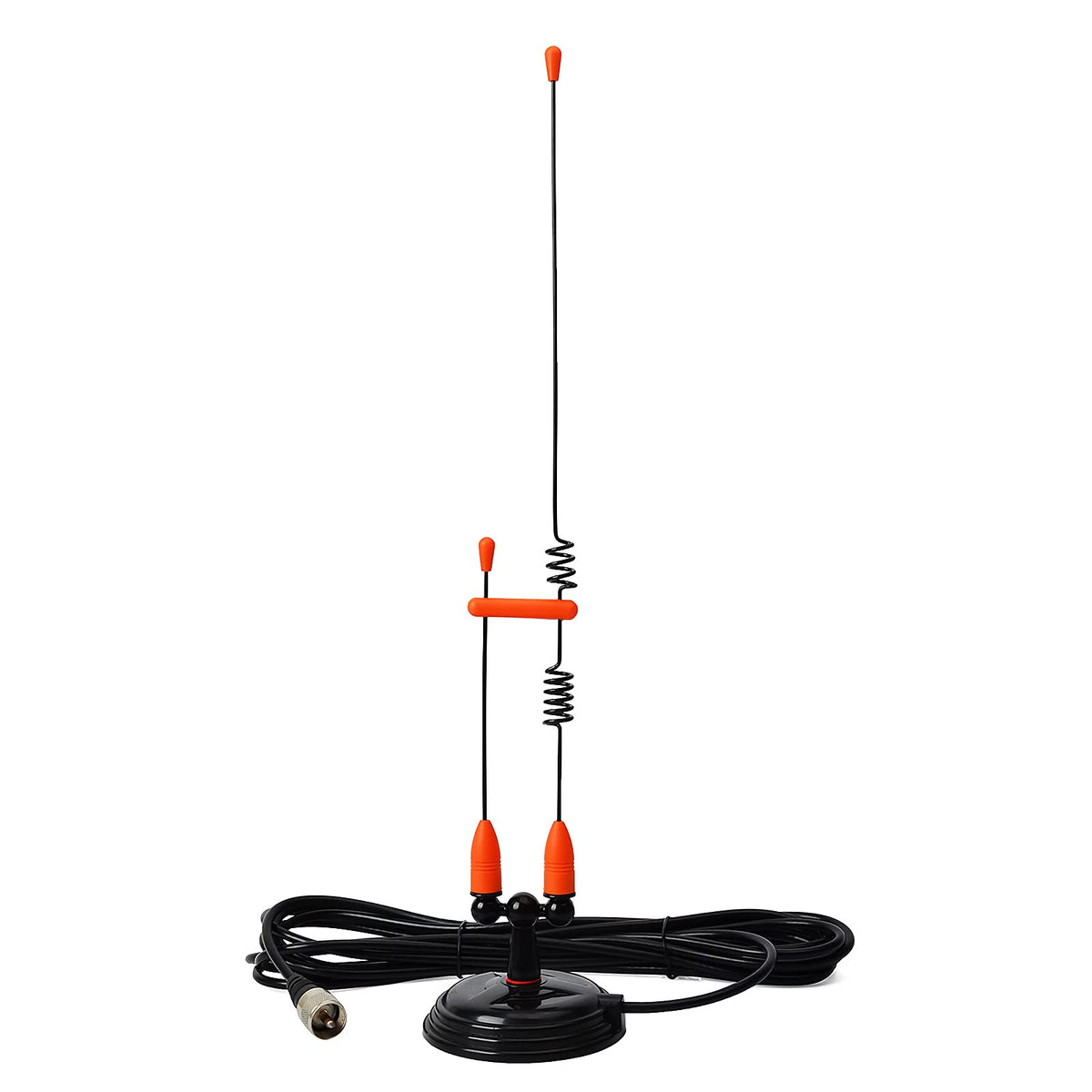 Hys Amateur Antennas Dual Band Vhf 144/Uhf 430Mhz Magnetic Base Mobile Antenna W/13 Ft Rg58 Coax Cable Uhf Male/Pl259 For Motoro