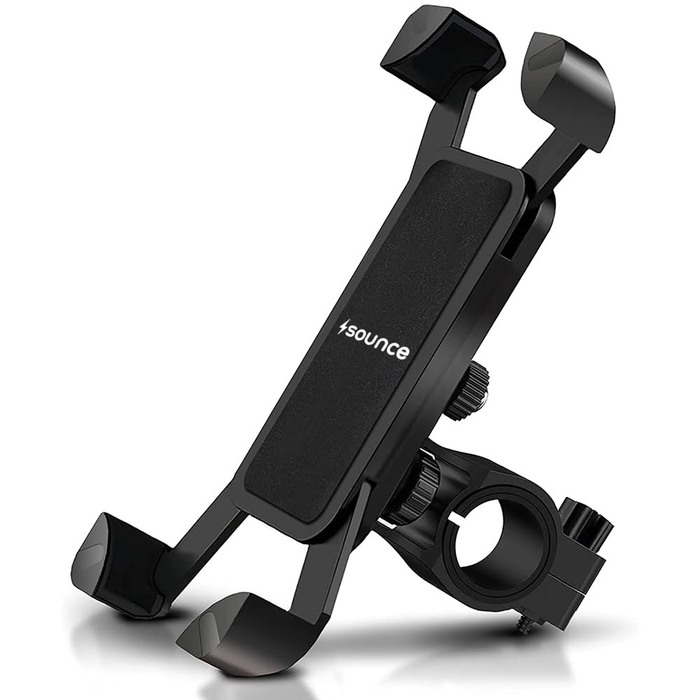Sounce Waterproof New Bike Phone Mount Anti Shake and Stable 360 Rotation Bike Bicycles Accessories for Any Smartphone GPS Other
