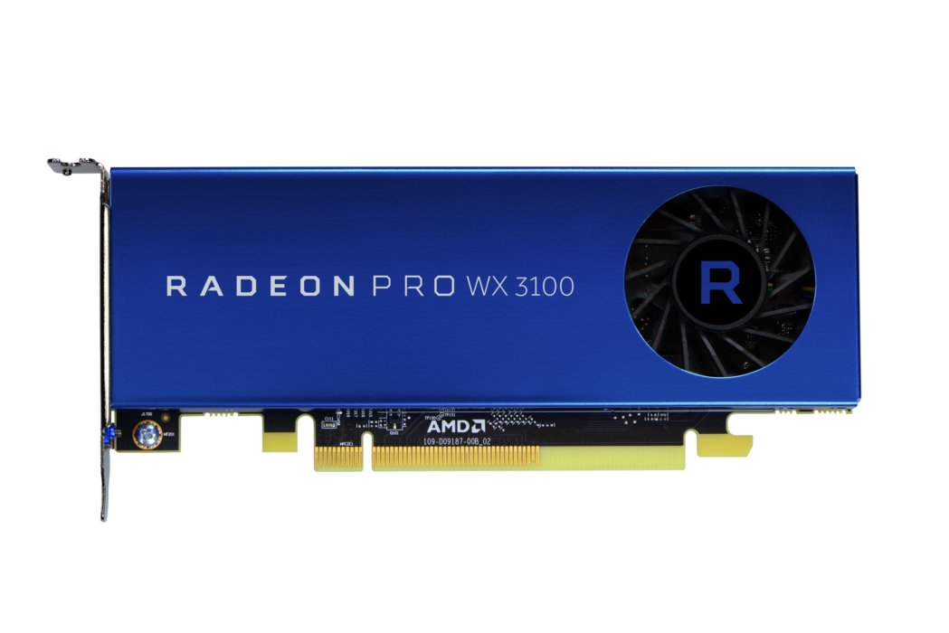 Amd Radeon Pro Wx 3100 Graphic Card   1.22 Ghz Core   4 Gb Gddr5   Half Length   Single Slot Space Required
