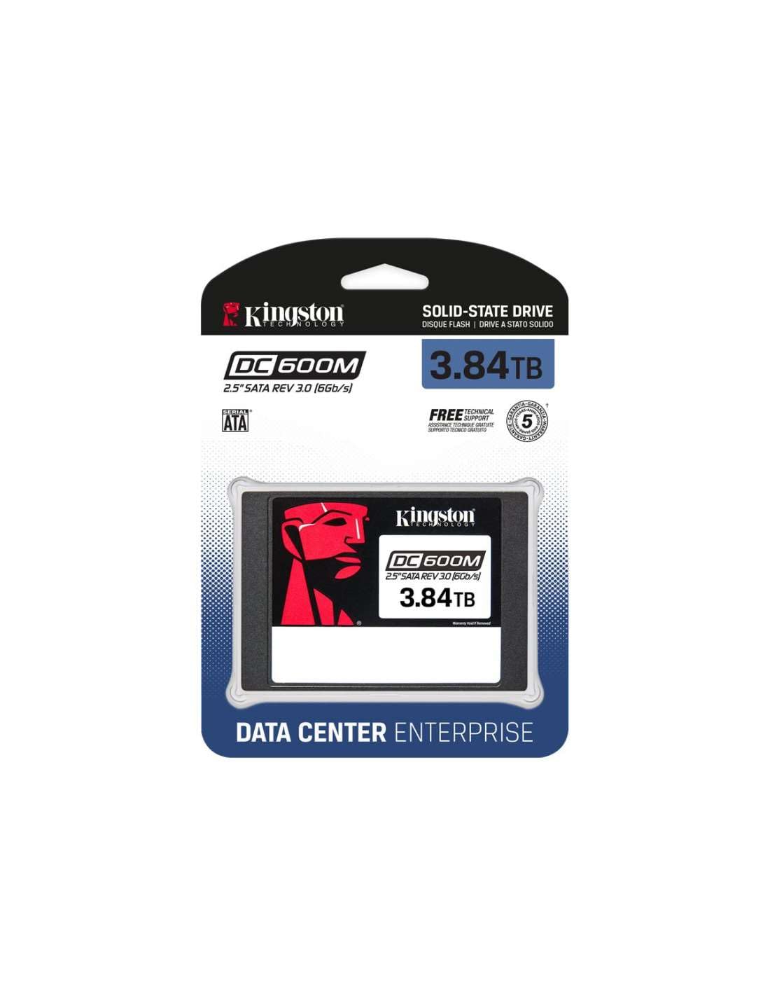 3840G Dc600M (Mixed-Use) 2.5In Enterprise Sata Ssd