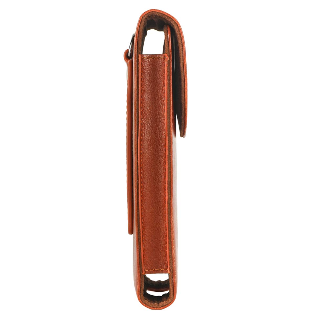 Leather Cell Phone Belt Holster For Iphone 15 Pro Max Iphone 16 Pro Iphone 14 Samsung Galaxy S24 A15 5G Flip Cell Phone Case For