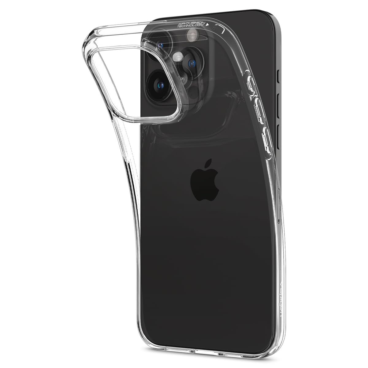 Spigen Liquid Crystal Designed For Iphone 15 Pro Case (2023) [Military-Grade Protection] - Crystal Clear