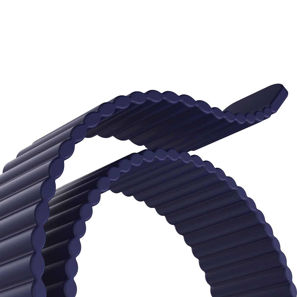 Heike Magnetic Soft Silicone Watch Bands For Apple Watch Ultra Bands 49Mm 45Mm 44Mm 42Mm 41Mm 40Mm 38Mm, Adjustable Sport Loop S