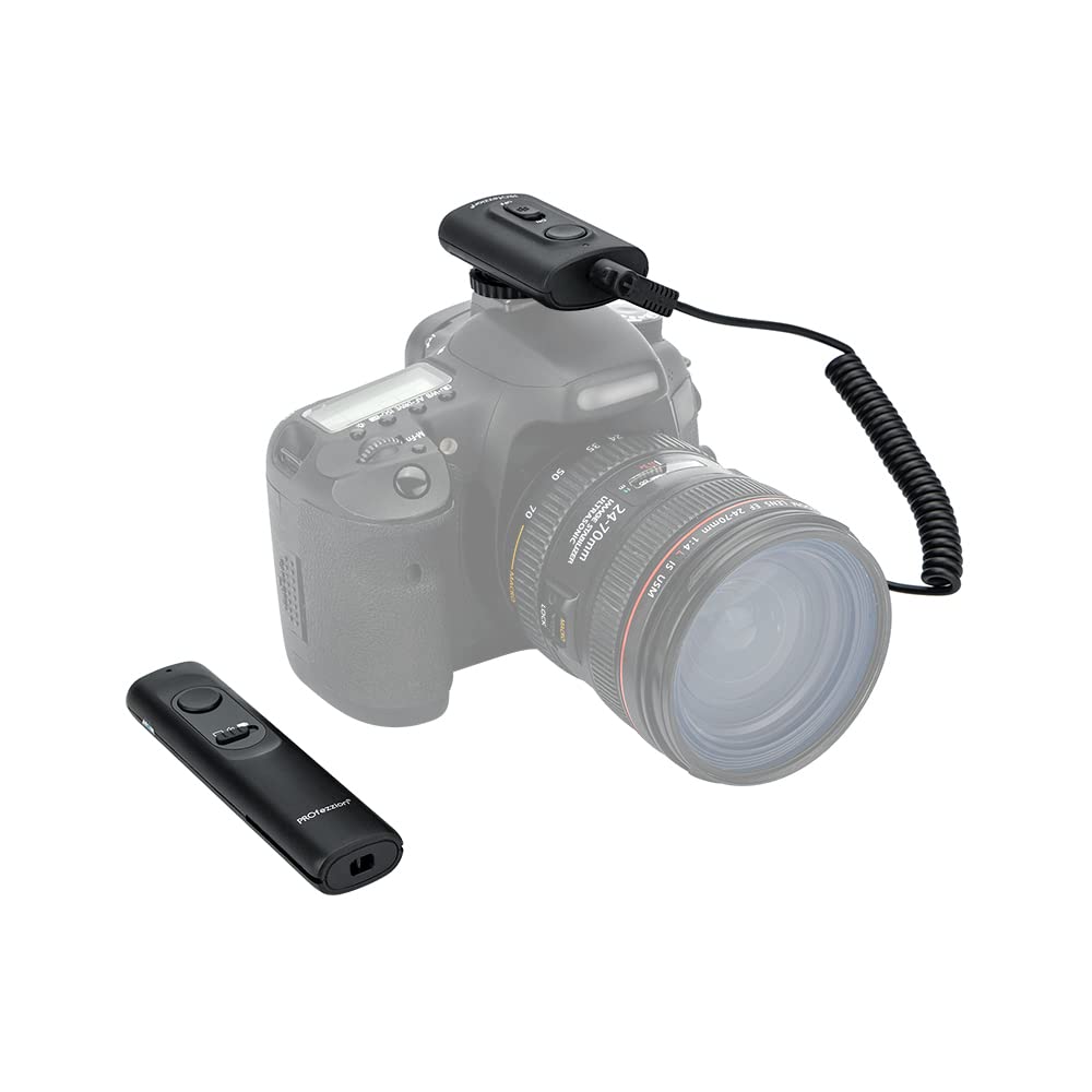 Profezzion [164'] Wireless Shutter Release Remote Control For Canon Eos R5 R3 5D Mark Iv Iii Ii 6D Mark Ii 7D Mark Ii 5Ds R 1Dx 
