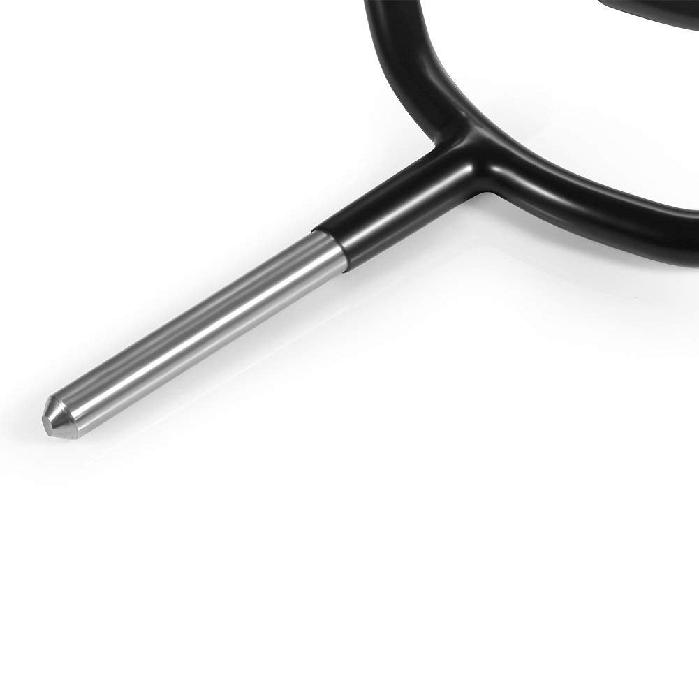 Atian Microphone Metal Boom Pole Holder Audio Boom Cradle Mount Stand