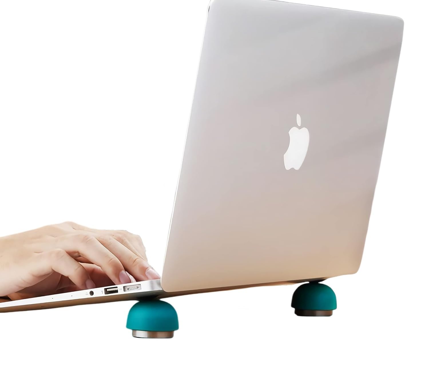 COPORA Laptop Cooling Stand, Portable Magnetic Laptop Cooler, Small Invisible Cooler Ball, Ergonomic Laptop Stand for Computer