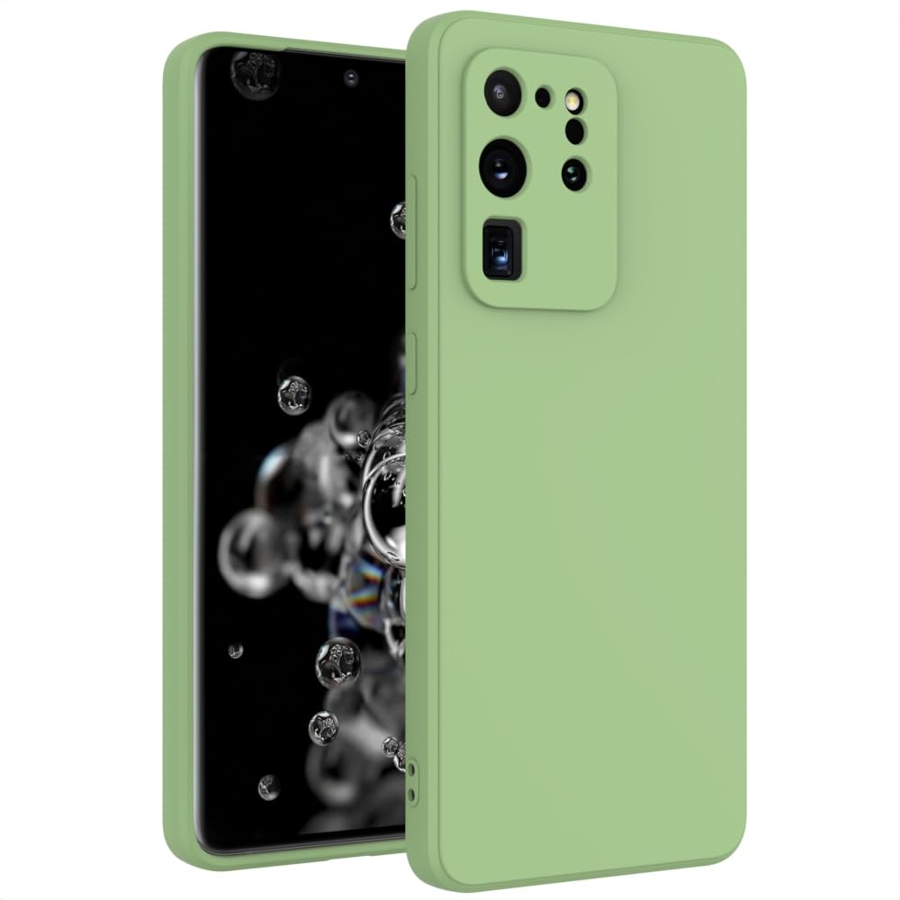 Wogroo For Samsung Galaxy S20 Ultra Case Green, Scratch Resistant With Soft Touch, Slim Thin Phone Cover For Samsung Galaxy S20