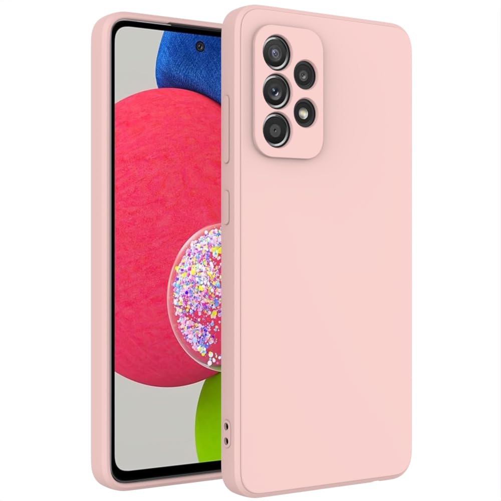Wogroo For Samsung Galaxy A53 5G Case Pink, Scratch Resistant With Soft Touch, Slim Thin Phone Cover For Samsung Galaxy A53 5G