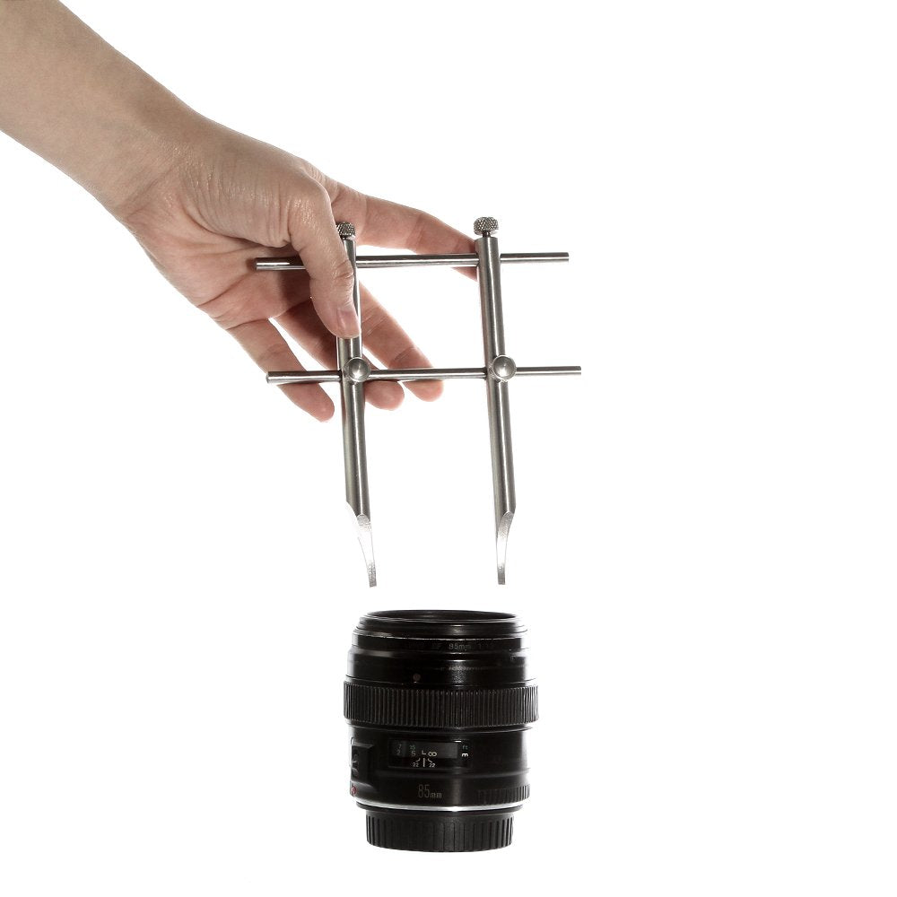 Fotga 2 Set 0-100Mm Professional Flat&Pointed Tips Dslr Camera Lens Spanner Wrench Repair Opening Tool For Most Cameras Lenses F