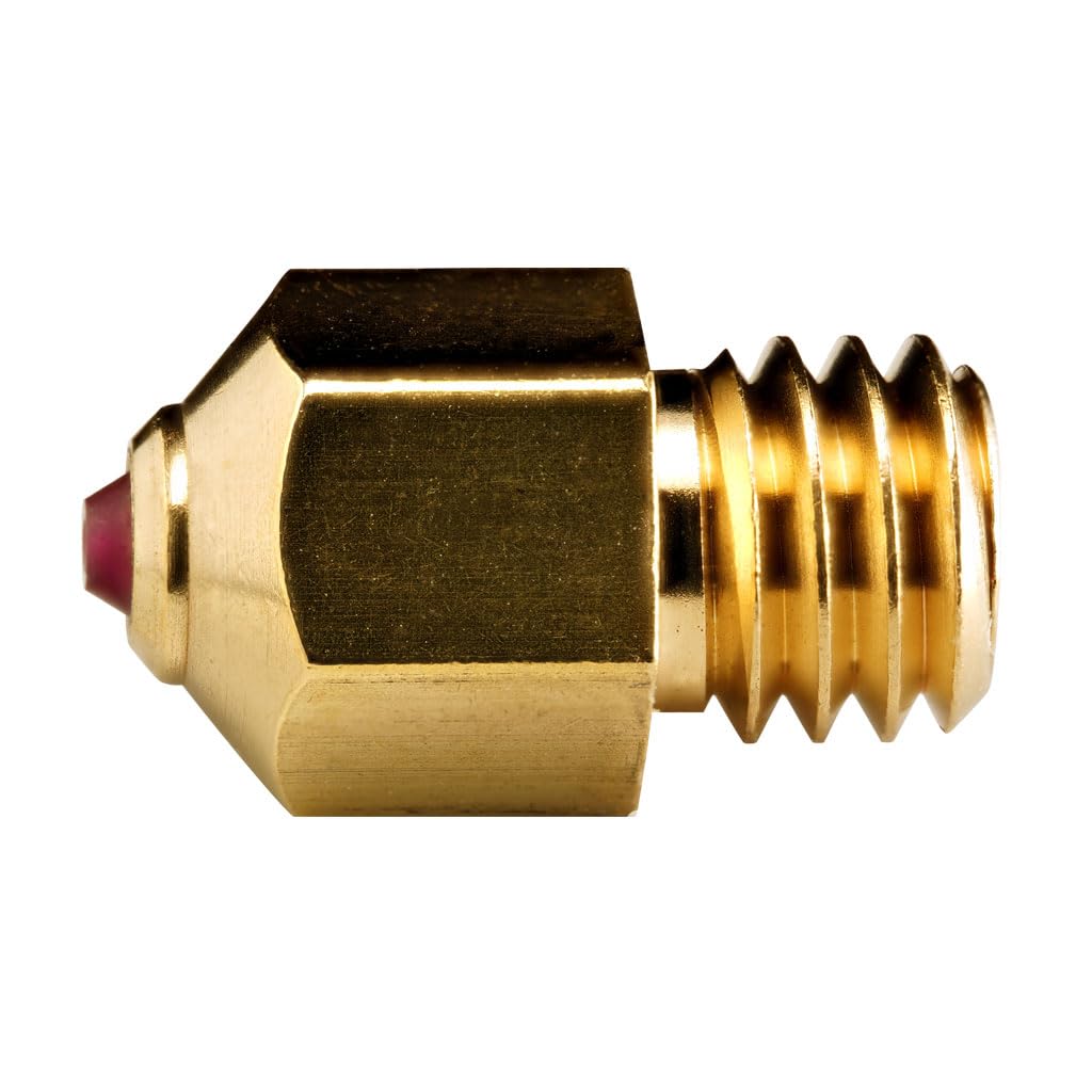 Ruby Nozzles For 3D Printers Mk8 E3D Prusa Ender3 (Mk8, 0.6Mm)