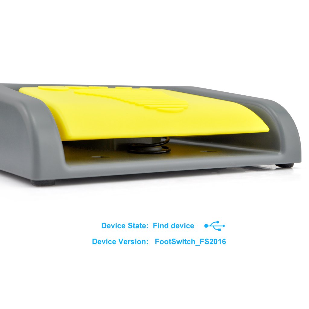 Ikkegol Usb Single Foot Switch Control One Key Customized Computer Keyboard Action Pedal Hid