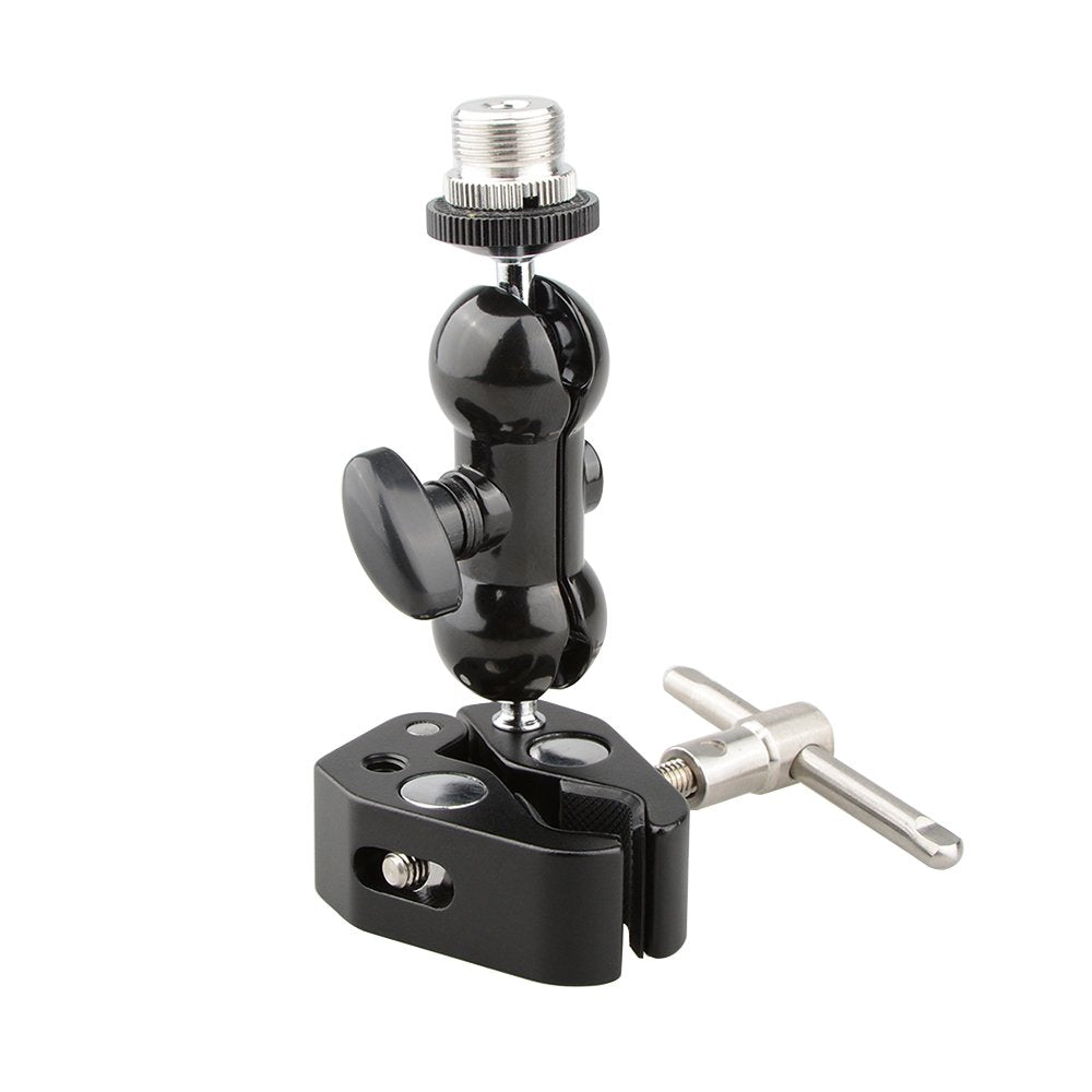 Camvate Crab Clamp & Mini Ball Head Camera Mount For Microphones - 1196