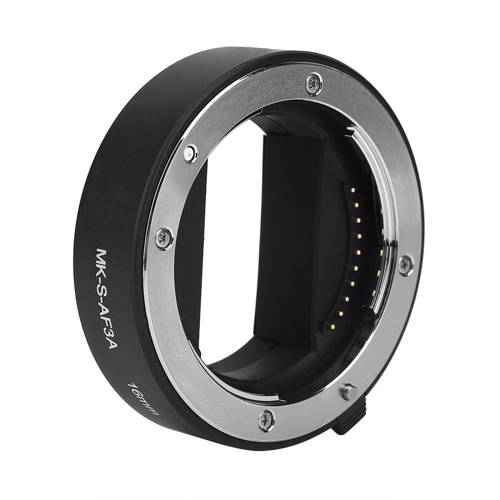 Auto Extension Tube Set, 10Mm 16Mm Automatic Focus Macro Extension Tube Set For Sony E Mount Camera