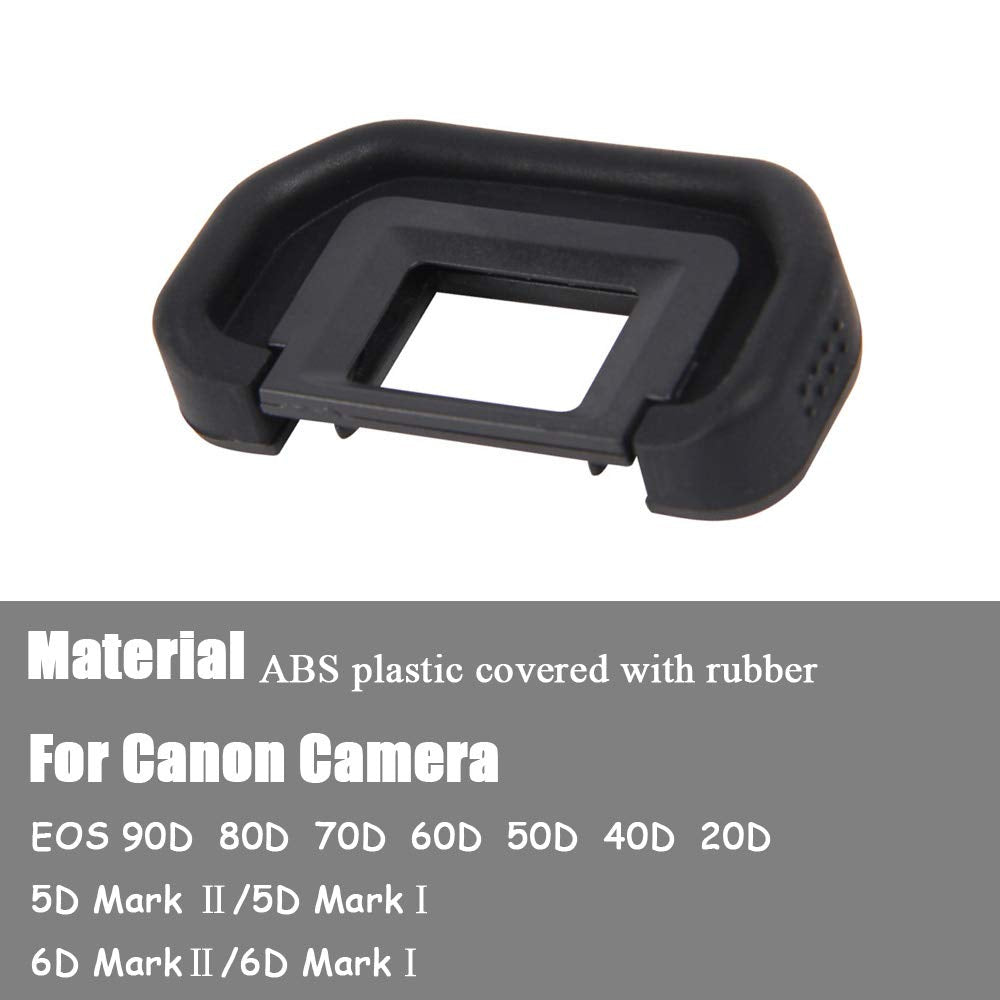 90D Eb Viewfinder Eyepiece Eyecup Eye Cup For Canon Eos 90D/80D/70D/60D/50D/40D/20D/5D Mark ??/6D Mark??Digital Camera [2 Packs]