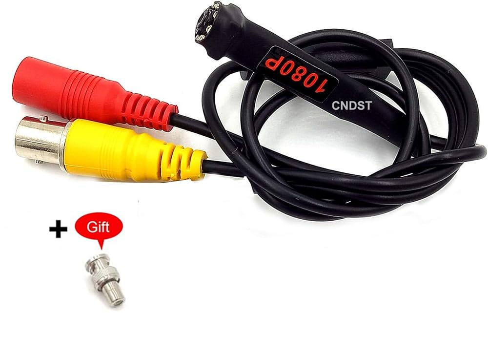 Cndst Cctv Hd 1080P 2Mp Mini Security Camera 2000Tvl F3.6Mm 90Degree, 4 In 1 Tvi/Cvi/Ahd/960H Cvbs Small Surveillance Camera, For 1080P 4 In 1 Tvi/Ahd/Cvi/Cvbs/960H Dvr,With 8Pcs Infrared Ir Leds