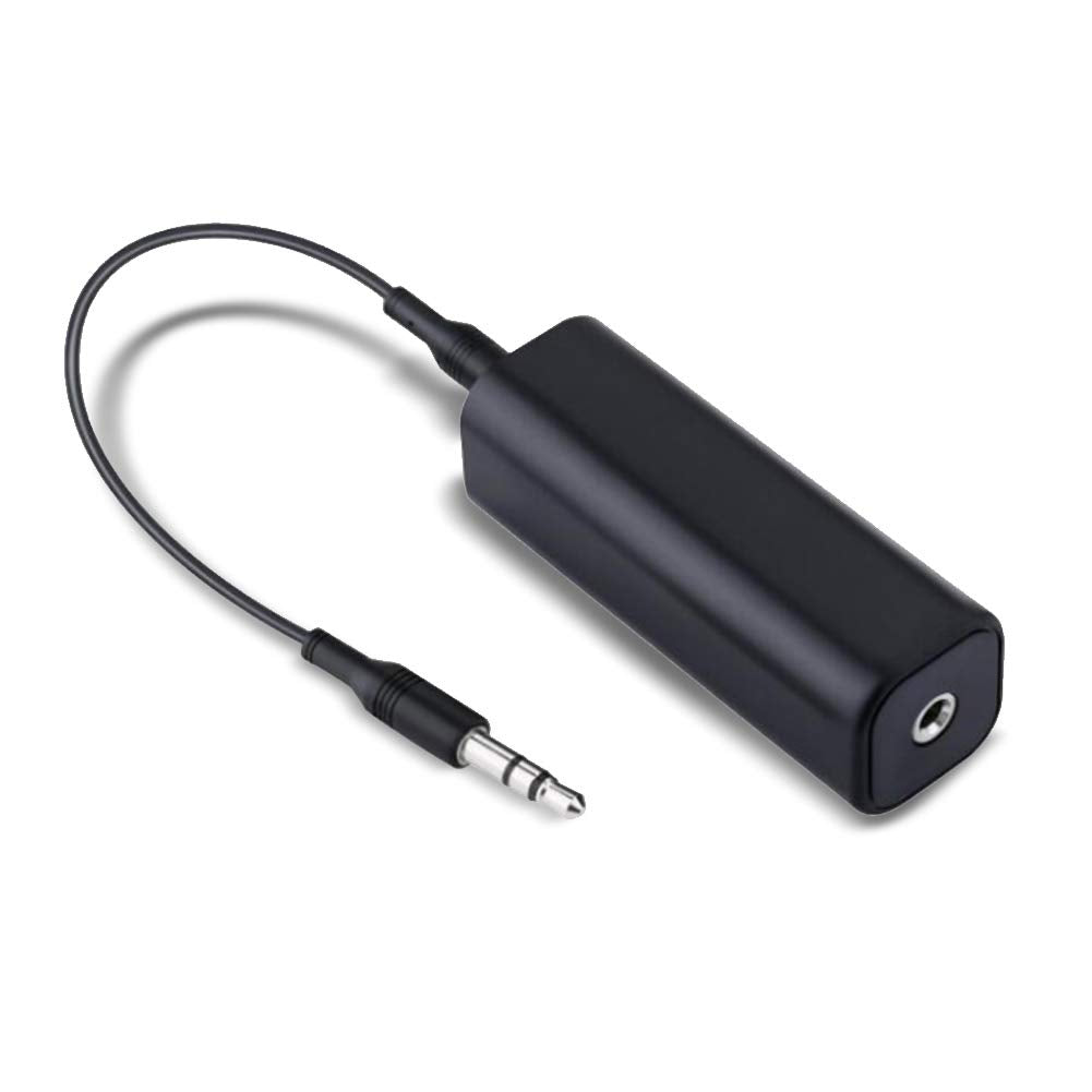 3.5Mm Audio Noise Filter, Ground Loop Noise Isolator For Home/Car/Computer Stereo Systems