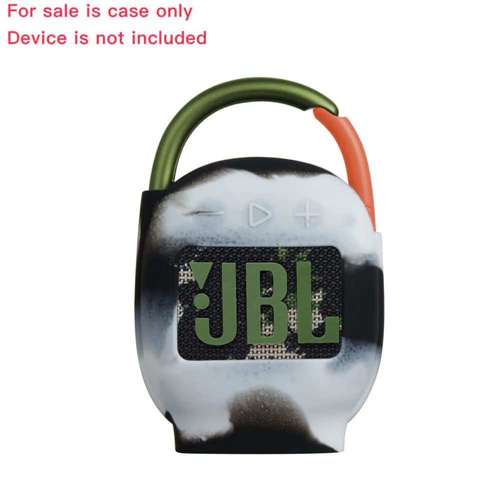Hermitshell Silicone Carrying Case Replacement For Jbl Clip 4 - Portable Mini Bluetooth Speaker