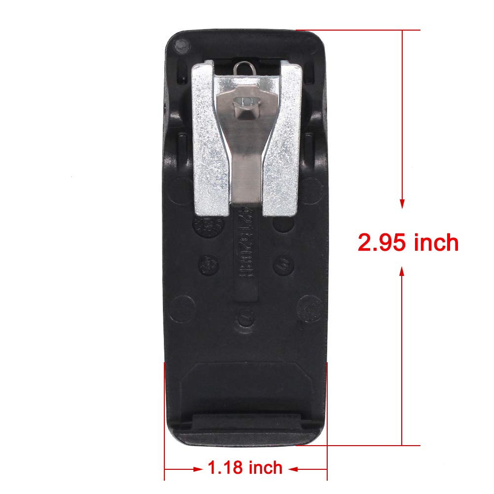 Aimtobest Pmln4651 Pmln4651A Belt Clip Compatible For Motorola Xpr3300 Xpr3300E Xpr3500 Xpr3500E Xpr7550 Xpr7550E Xpr7350 Xpr7350E Xpr7580 Xpr7580E Xpr7380 Xpr7380E Apx4000 Apx1000 Radio (3 Pack)