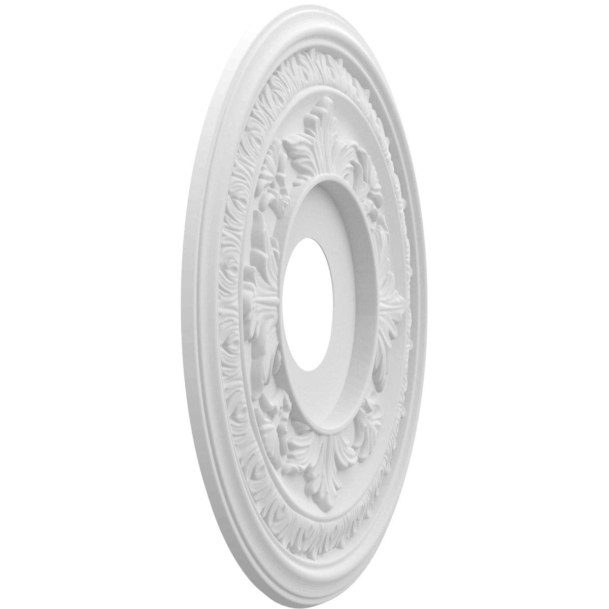 Ekena Millwork Cmp16Ba Baltimore Ceiling Medallion, 16''Od, Unfinished