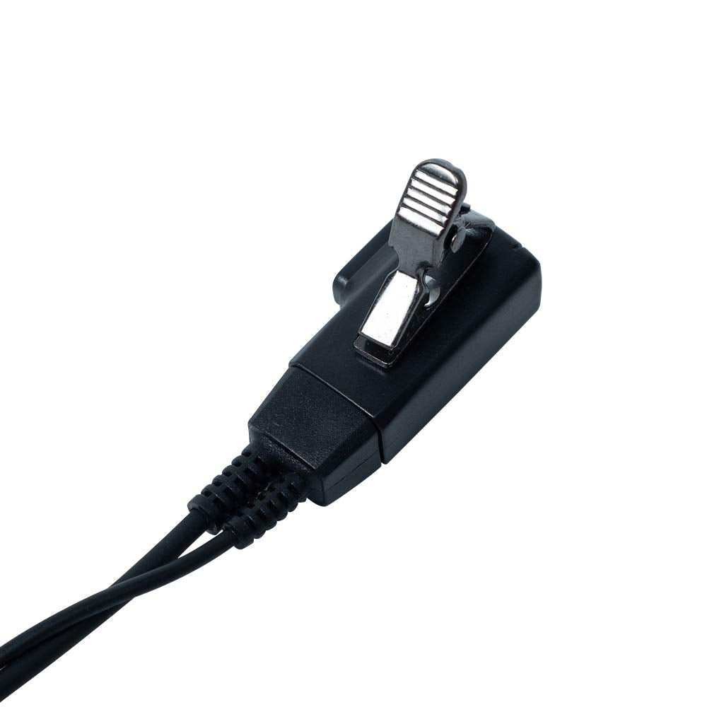 Caroo Midland Walkie Talkie Headset,Covert Acoustic Tube Walkie Talkies Earpiece Headsets With Ptt Mic For Midland Gxt1000Vp4 Lxt500Vp3 Gxt1050Vp4 Gxt1000Xb(2 Pack)