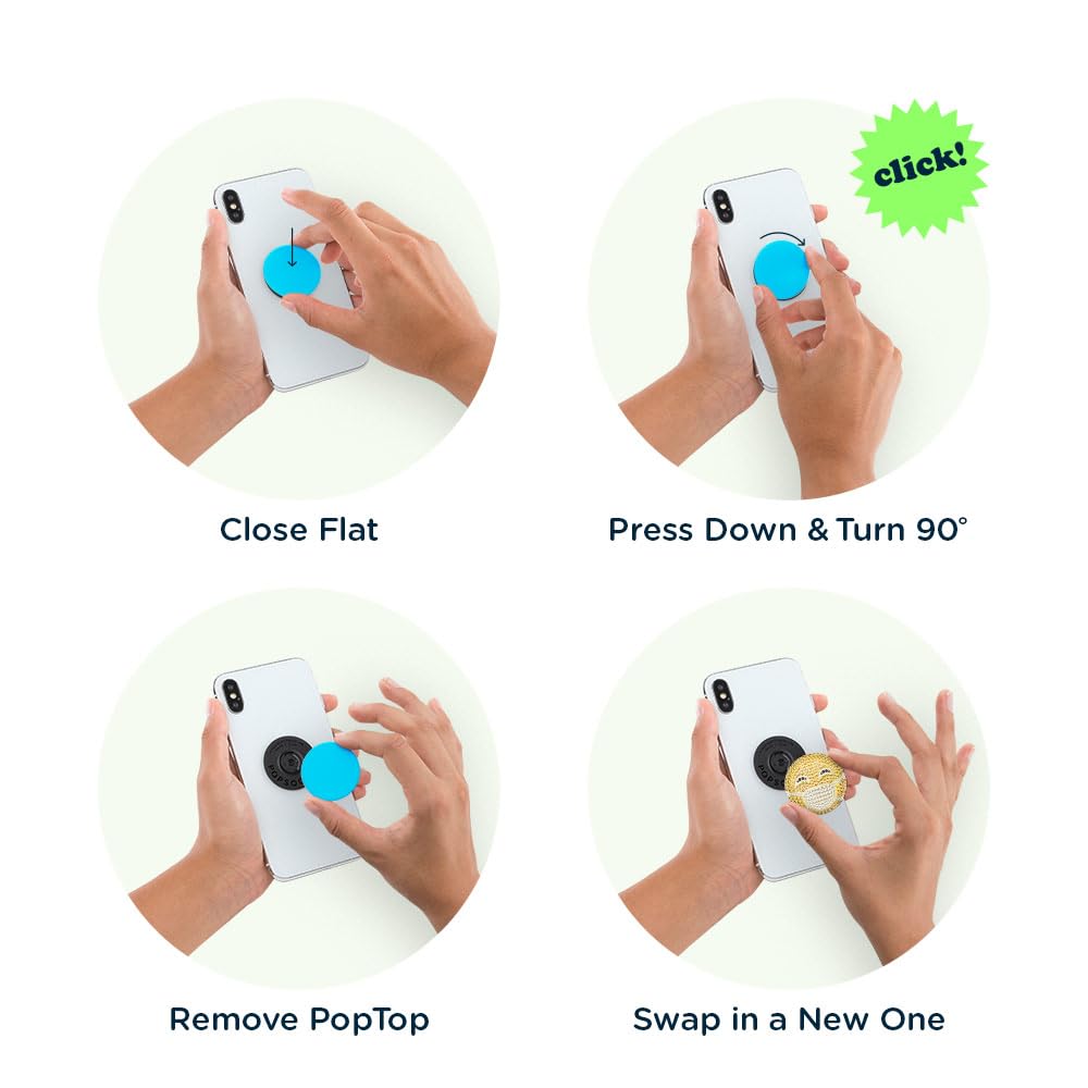 Popsockets Phone Grip With Expanding Kickstand, Popsockets For Phone   Resting Mask Face