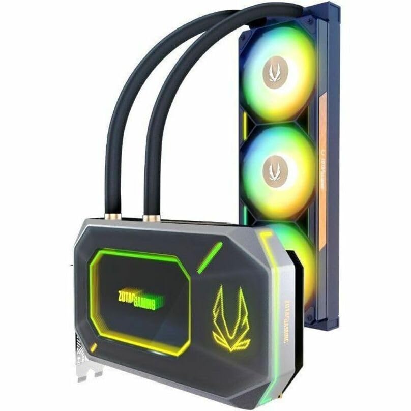 ZOTAC GAMING GeForce RTX 5090ArcticStorm AIO DLSS 4 32GB GDDR7 512-bit 28Gbps PCIE 5.0 Gaming Graphics Card,All-in-one Liquid Co