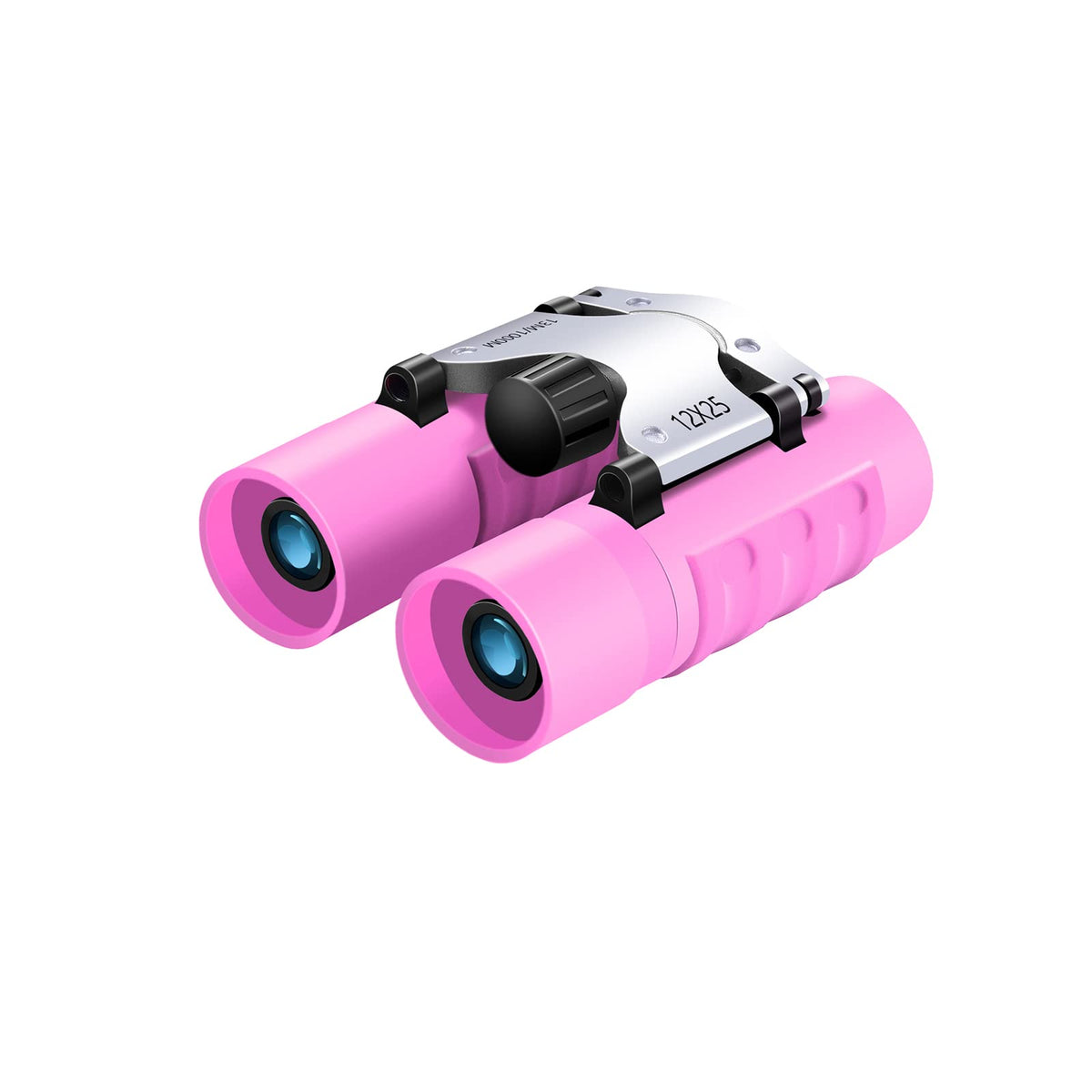 Binoculars For Kids, Wrnrn Compact High Resolution Shockproof Binoculars 12X25 Real Optics Small Lightweight Binoculars For Bird