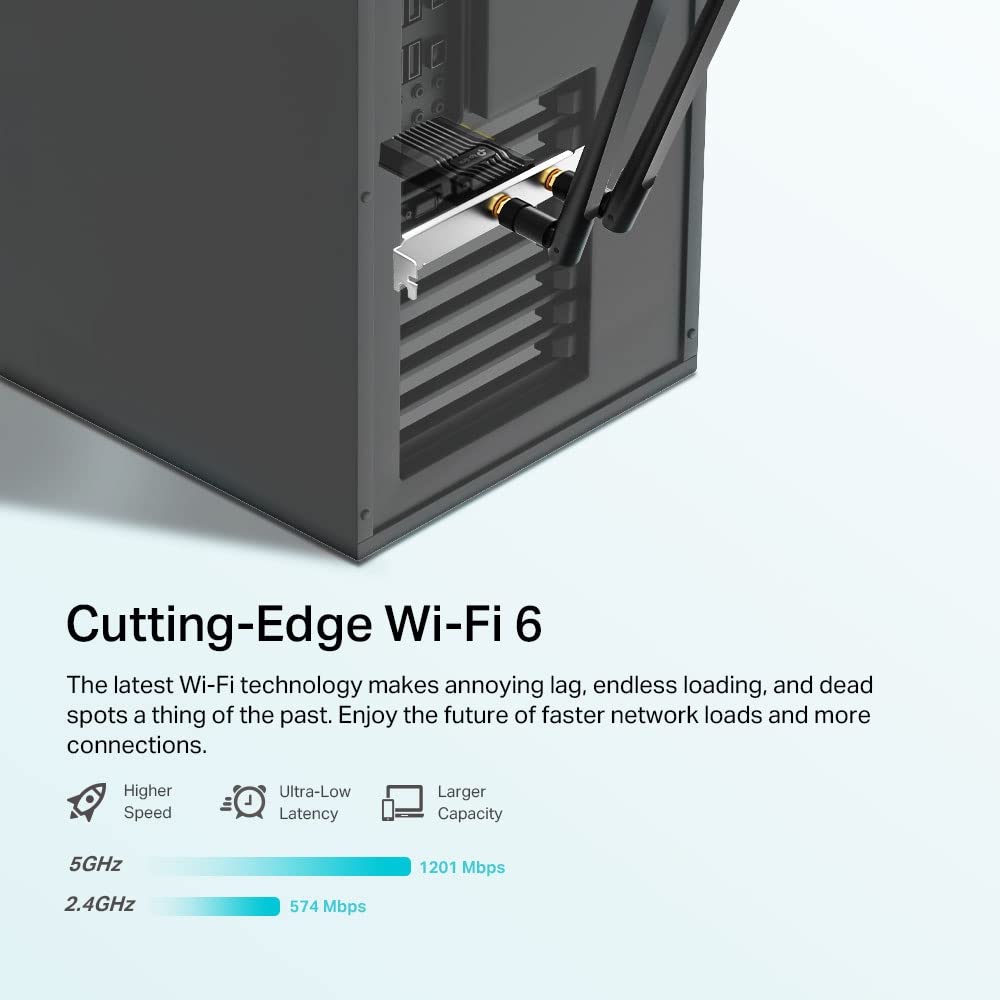 Tp-Link Archer Tx20E Adaptador Pcie Wifi6 Ax1800