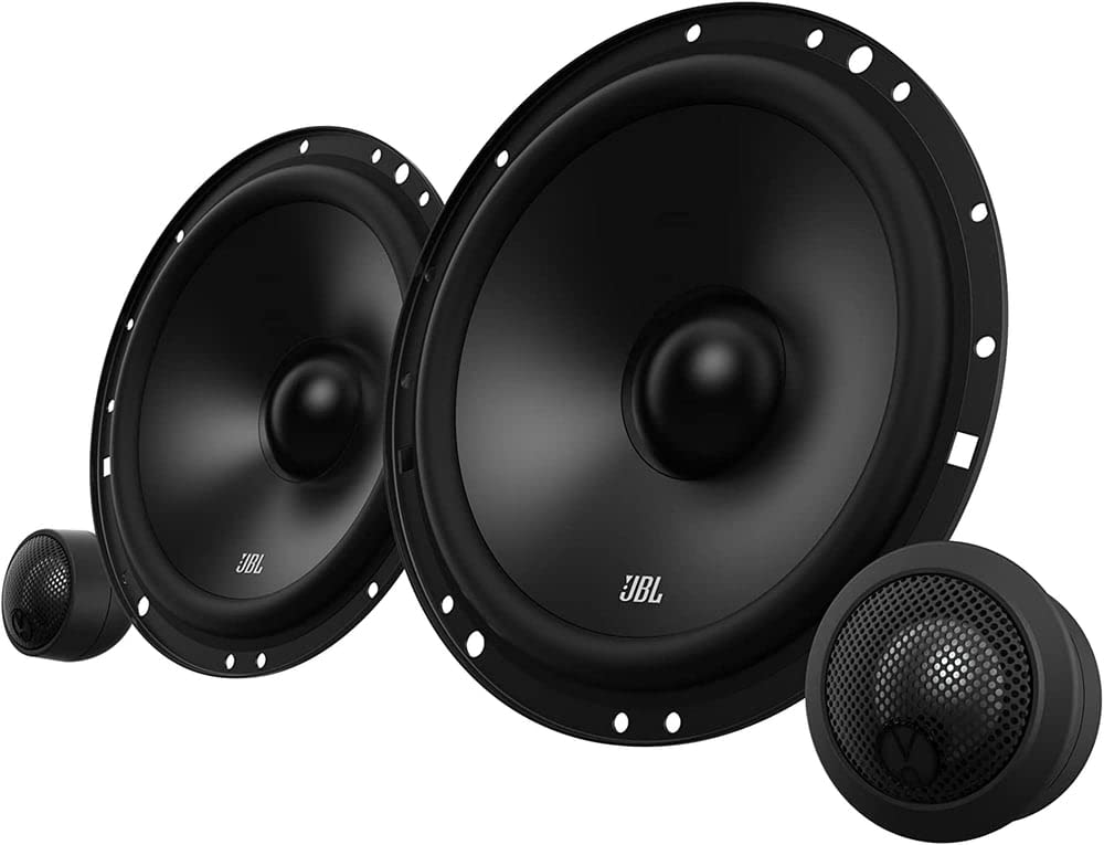 JBL STAGE1 601C 400W Peak (80W RMS) 6.5 Stage1 Series 2-Way Component Car Speakers