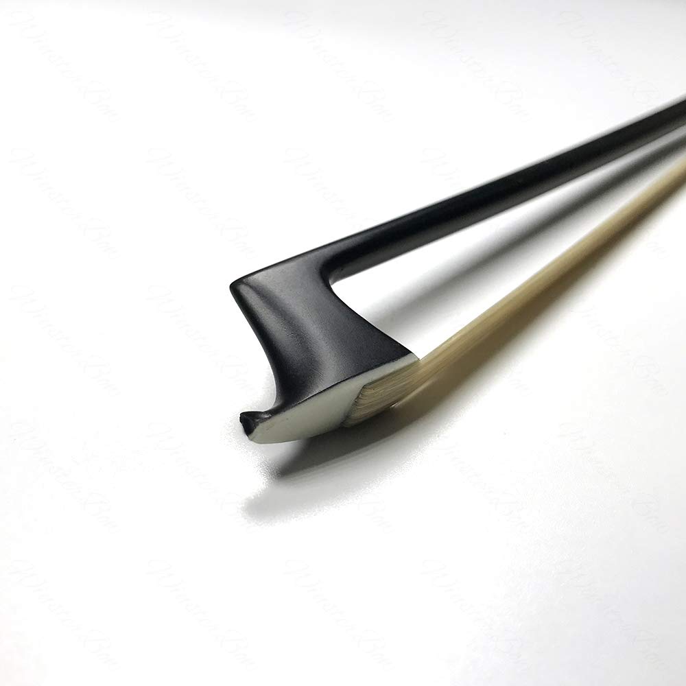 Winsterbow Carbon Fiber Violin Bow 4/4 Violin Bow Unbleached White Horse Hair Art No.Vn108