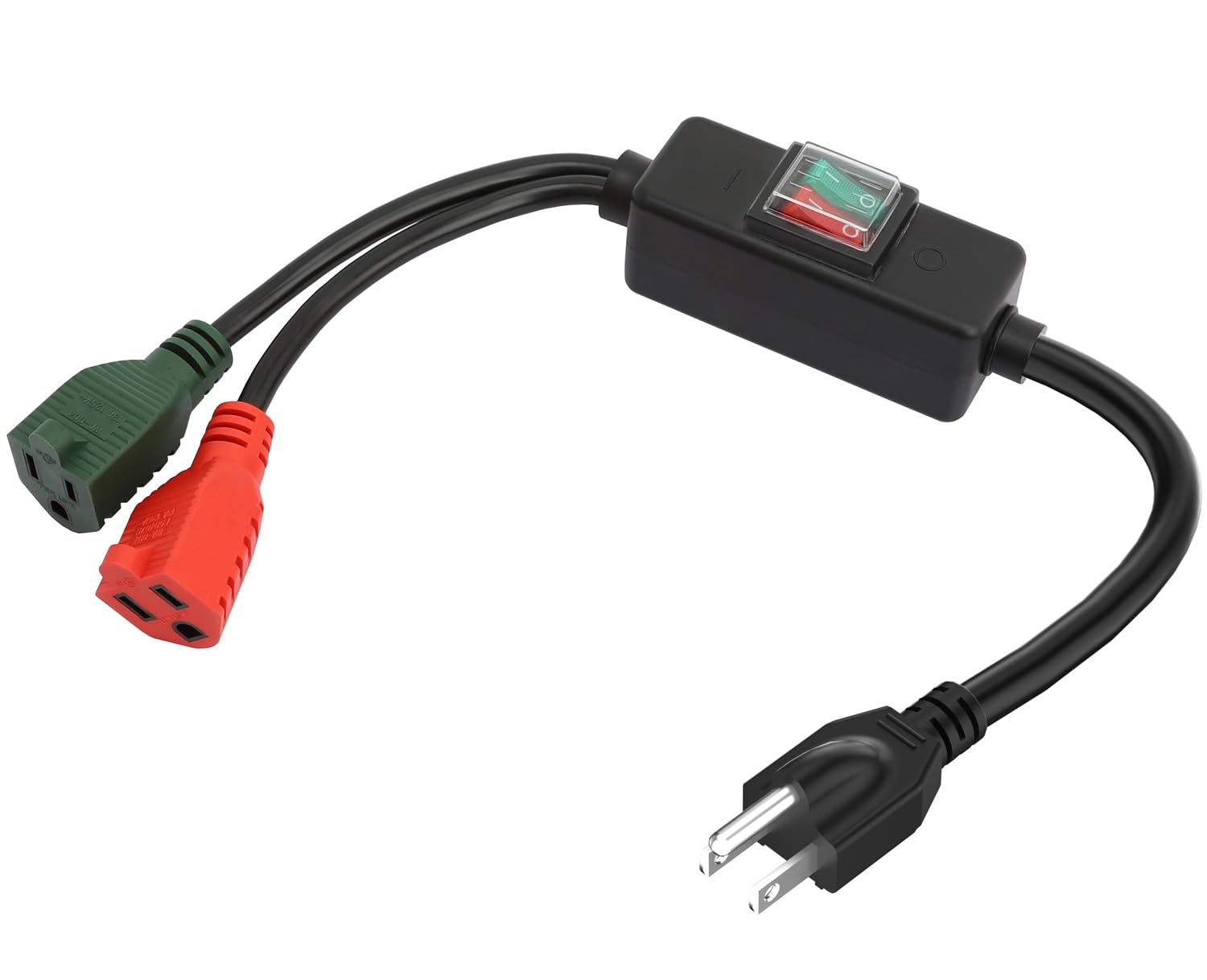 3 Prong Outdoor Waterproof Extension Switch Cord, Inline On/Off Switch Extension Cord, Sjtw 14Awg 3C Ip57 Waterproof,15A 125V He