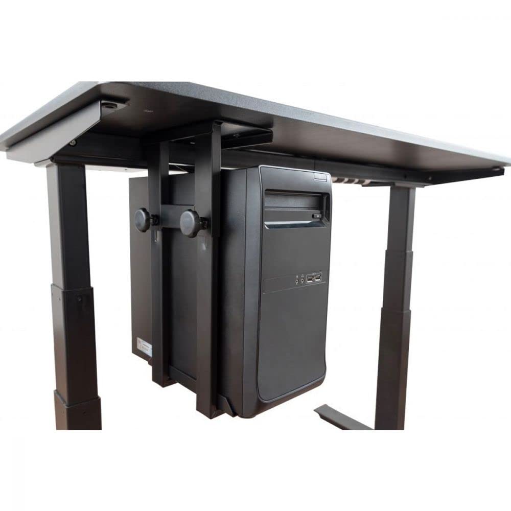 Stand Up Desk Store Adjustable Cpu Desktop Computer Tower Holder Under Desk Mount