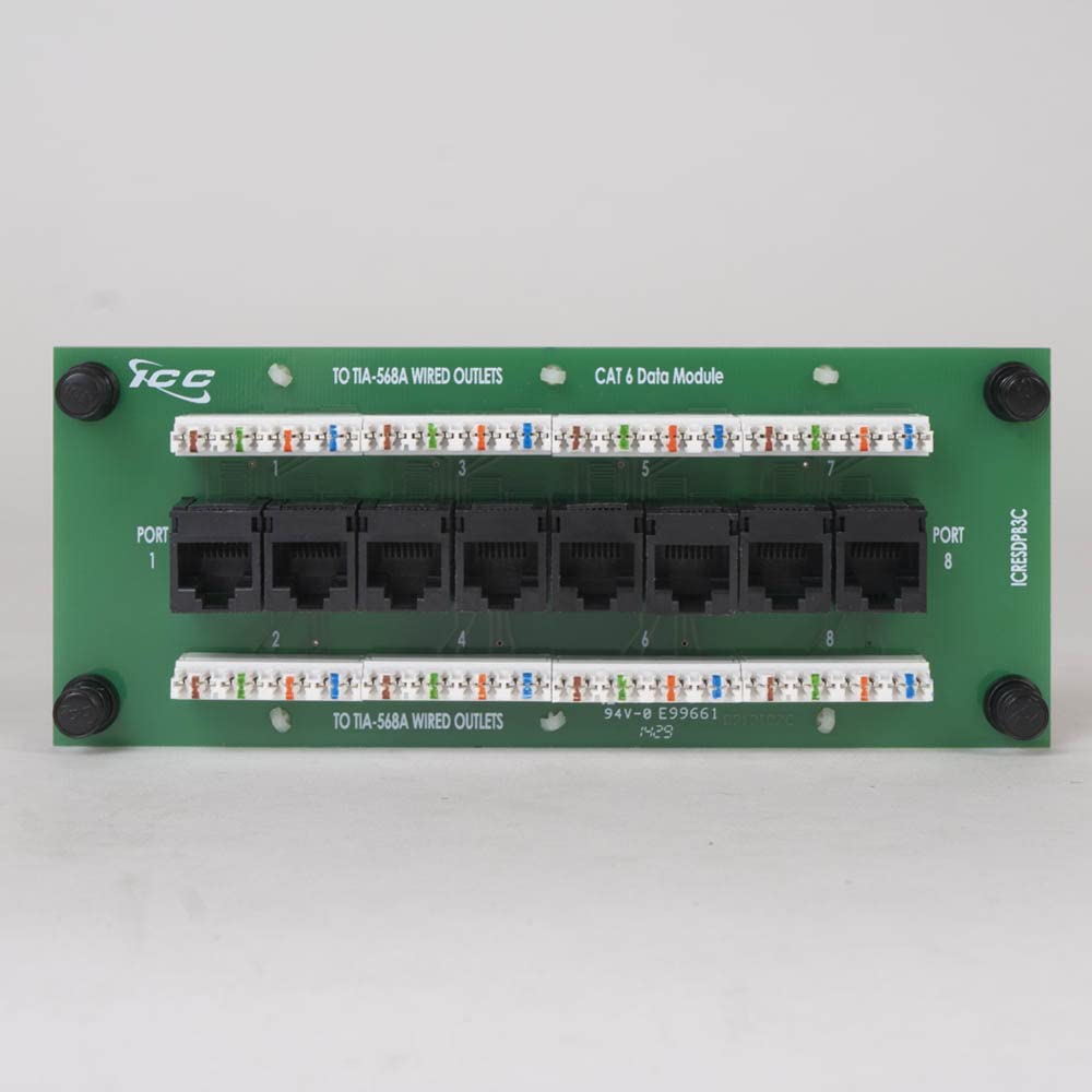 Icc Data Module Cat6 With 8 Ports