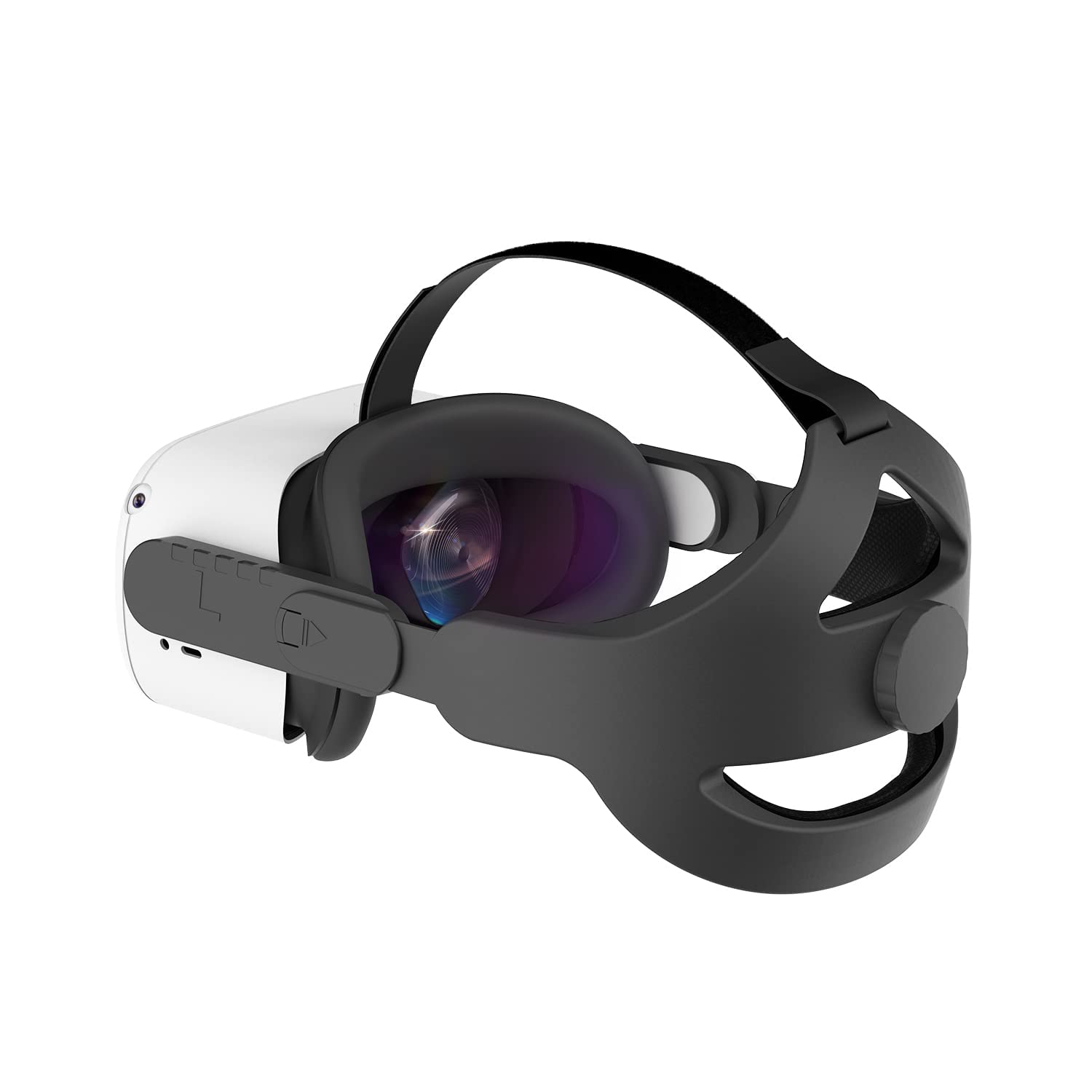 Sinwevr Adjustable Head Strap Compatible For Quest 2 Vr Headset, Elite Strap Replacement For Enhanced Support And Comfort In Vr,