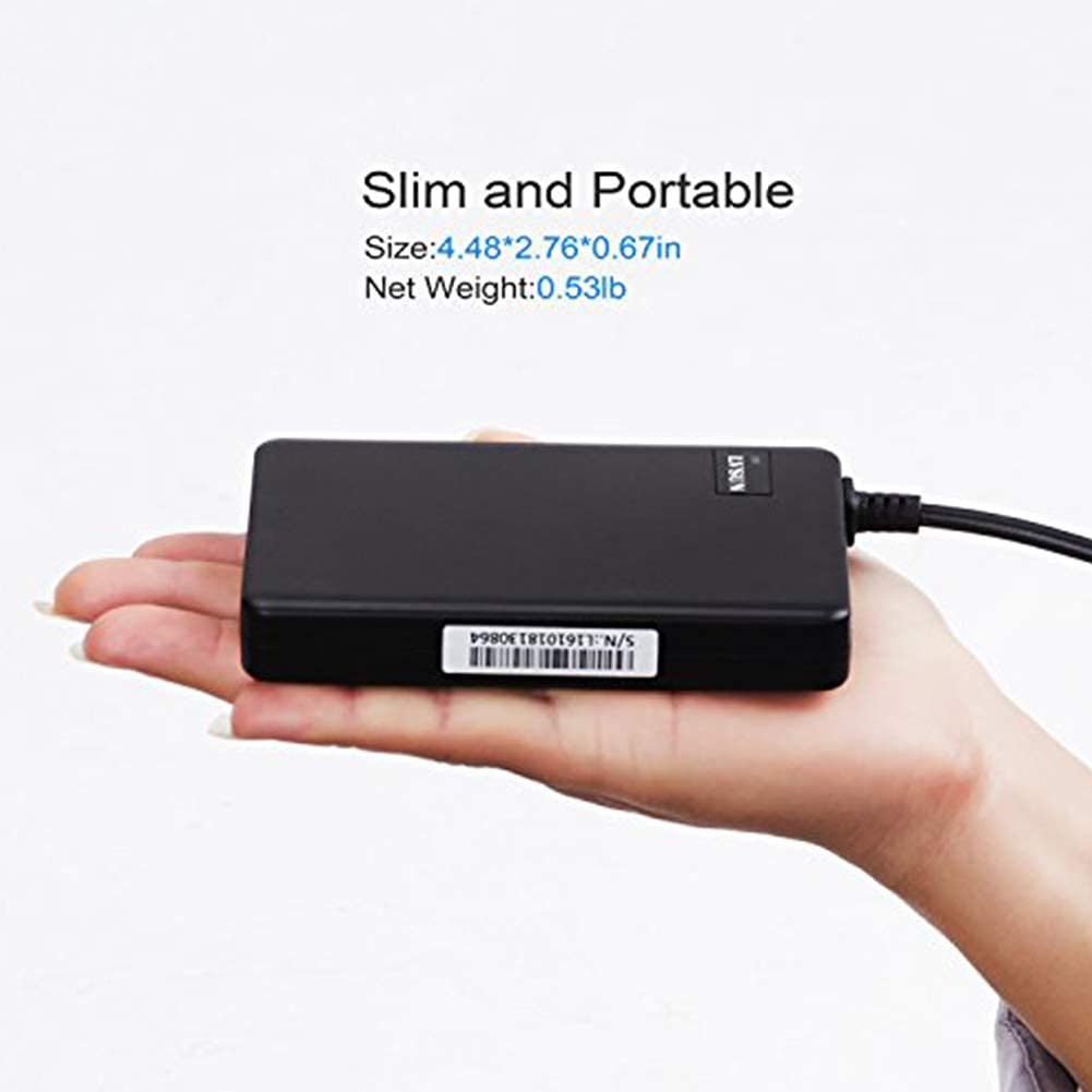 Universal Laptop Charger 90W Slim Ac Adapter Power Supply Cord With Dual Usb Ports 5V2.1A For Mobile|Tablet Compatible With Leno